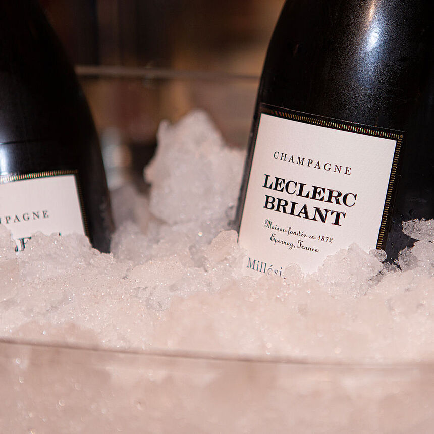 Champagne Leclerc Briant. Foto: Dirk Jürgensen