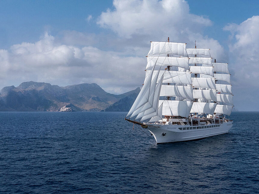 Sea Cloud Spirit. Foto: Sea Cloud Cruises
