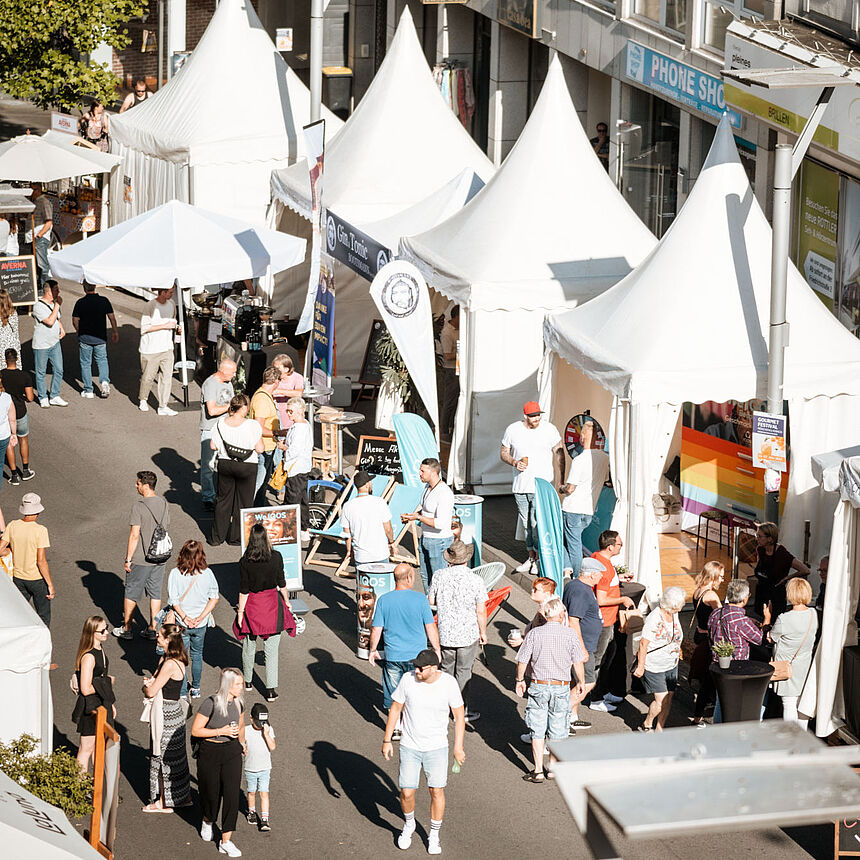 Impression vom Gourmet Festival Mönchengladbach 2022. Foto: Wellfairs GmbH
