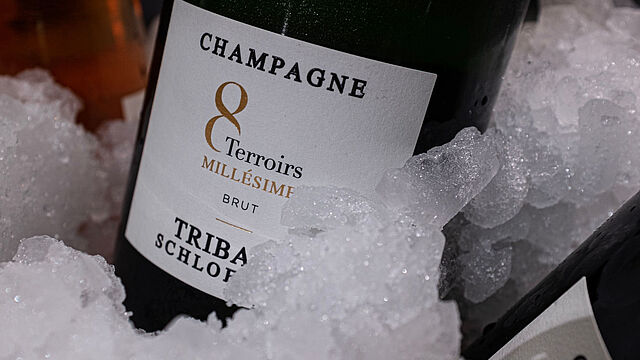 Champagne Tribaut Schloesser. Foto: Dirk Jürgensen